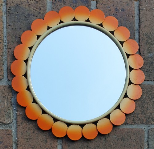 Miroir vintage soleil années - soleil,