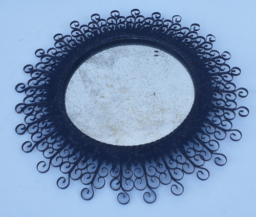 Miroir vintage fer - miroir,