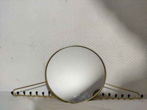 Miroir rond mural porte - miroir,