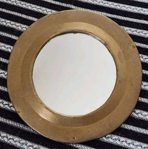 Petit miroir mural ancien - miroir, rond