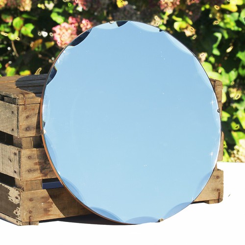 Miroir scandinave rond vintage - scandinave,