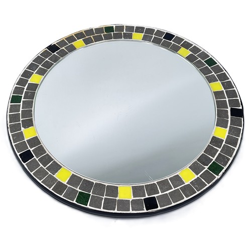 Miroir mural rond style - miroir,